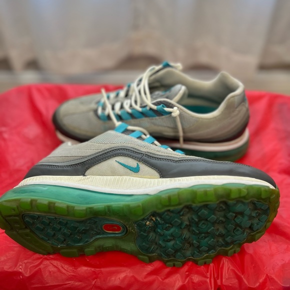 Nike Mens Air Max 24 7 Gray Running Shoes Sneakers Size 10 - Picture 3 of 5